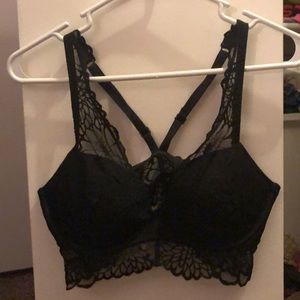 Victoria’s Secret black Bralet.
